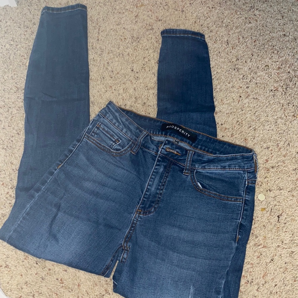 Cropped Jeans